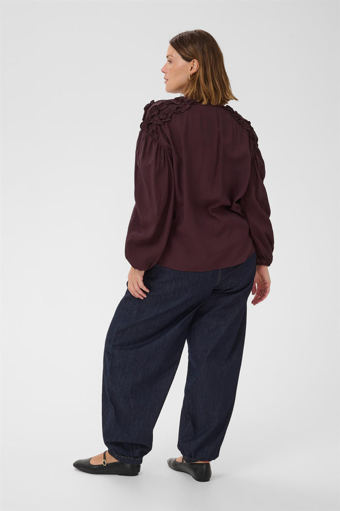 KCnicola Blouse - Fudge