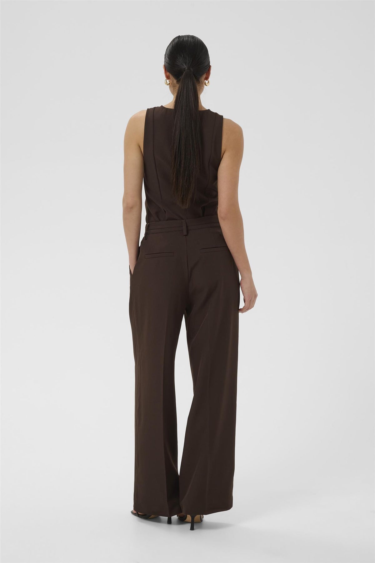 KAlima HW Pants - Coffee Bean