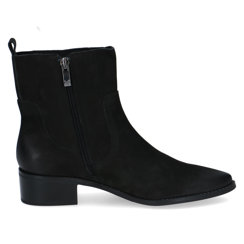 Boots Lav - Sort Nubuc