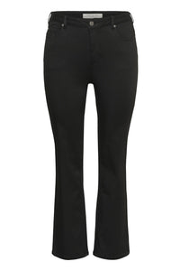 KCdina Straight Jeans - Black