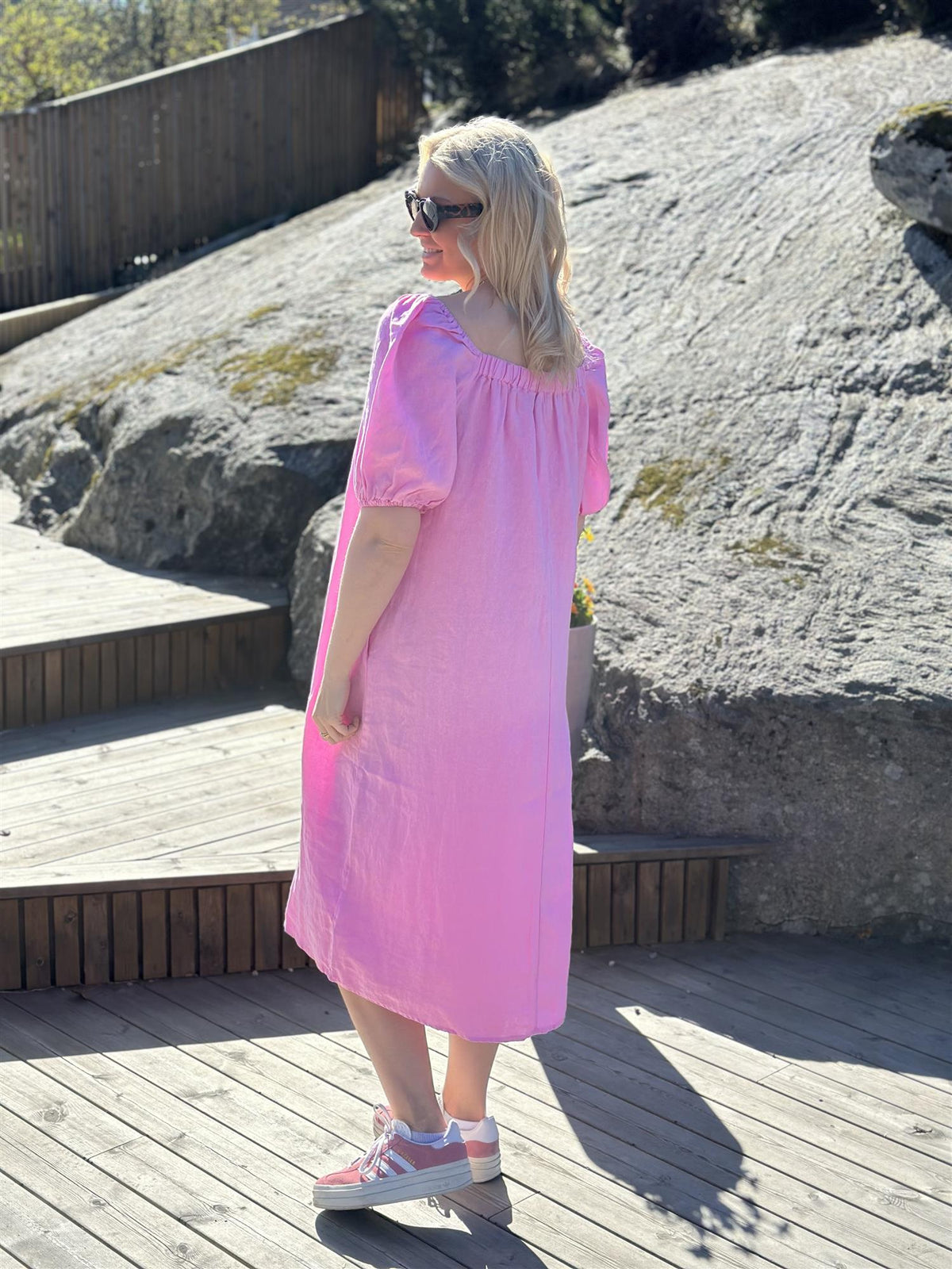 Kjole Square Pink