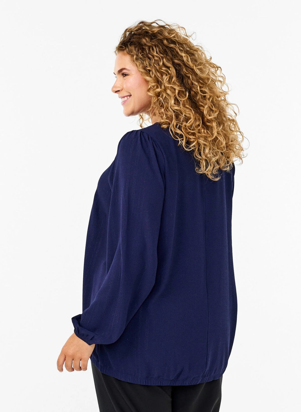 Bluse Anni Glitter Evening Blue