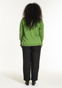Snaila Knit Blouse Green