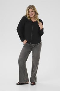 KCregitta Pleat Pullover Fudge