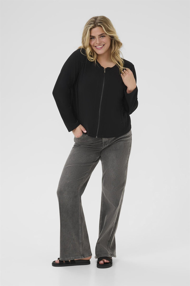 KCregitta Pleat Pullover Fudge