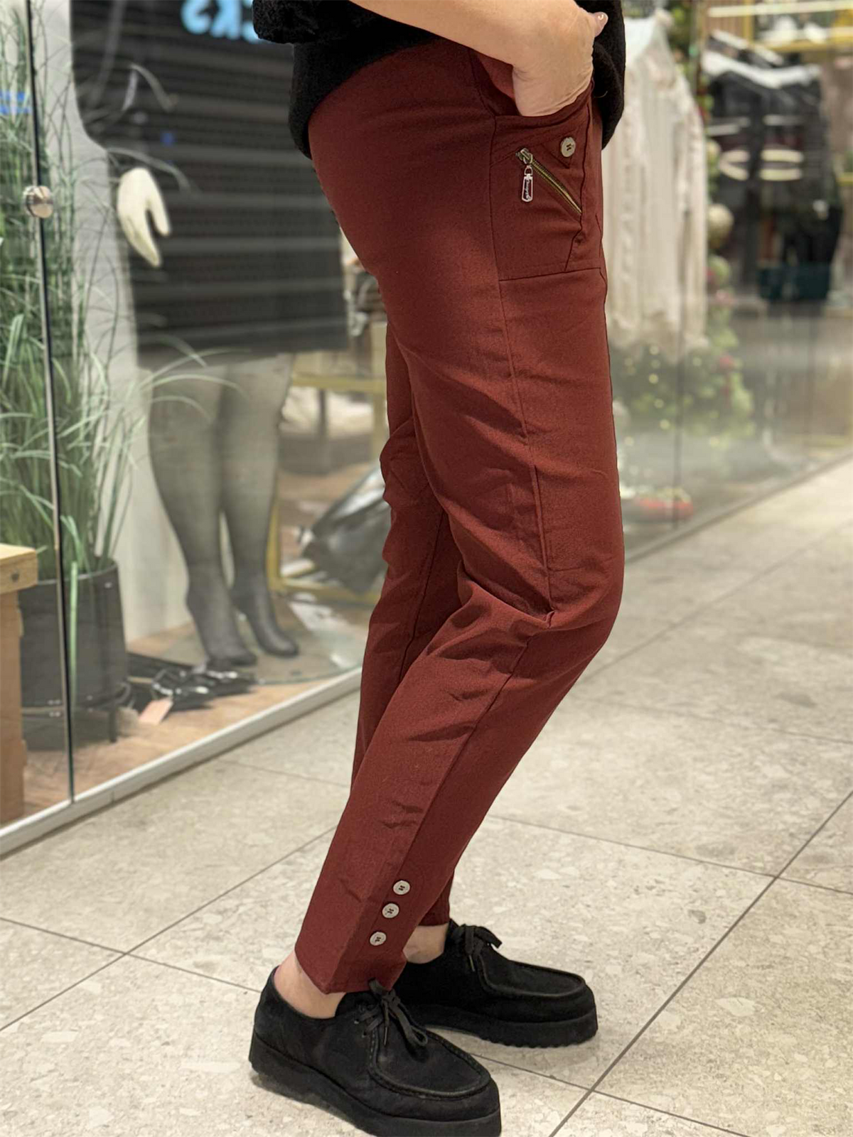 Bukse Cherry Berry Vinter Wine