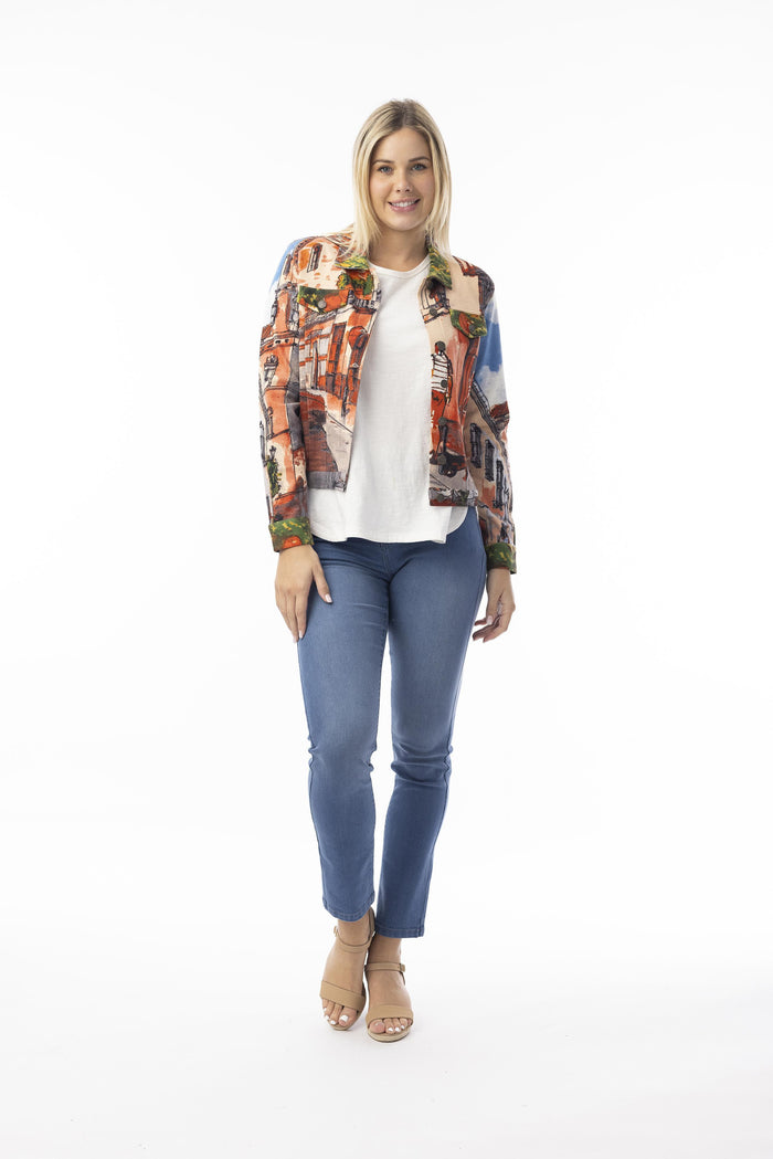 Ponte Jacket Tower Peach