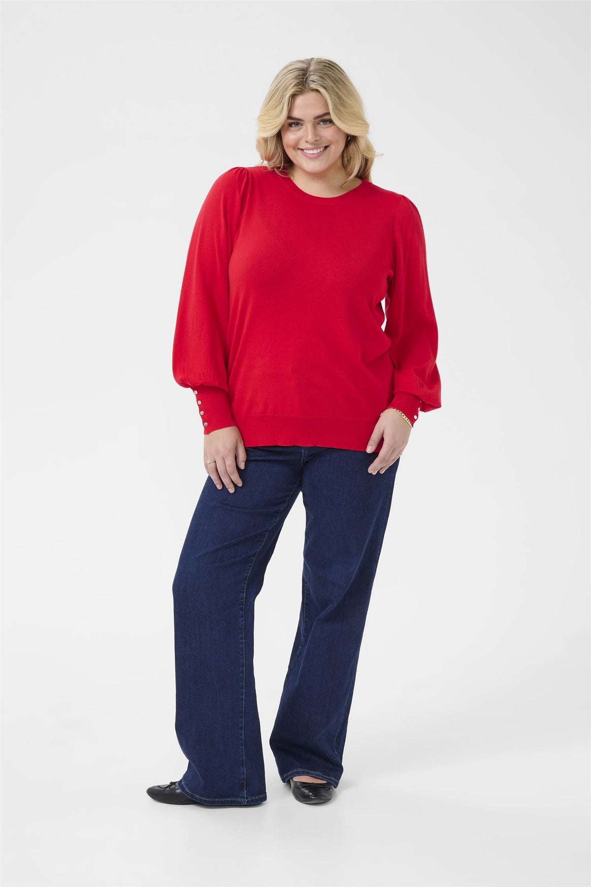 KClizzy LS Pullover True Red