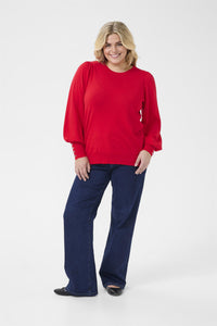 KClizzy LS Pullover True Red