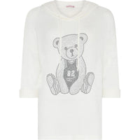 Genser Sparkling Bear Hvit