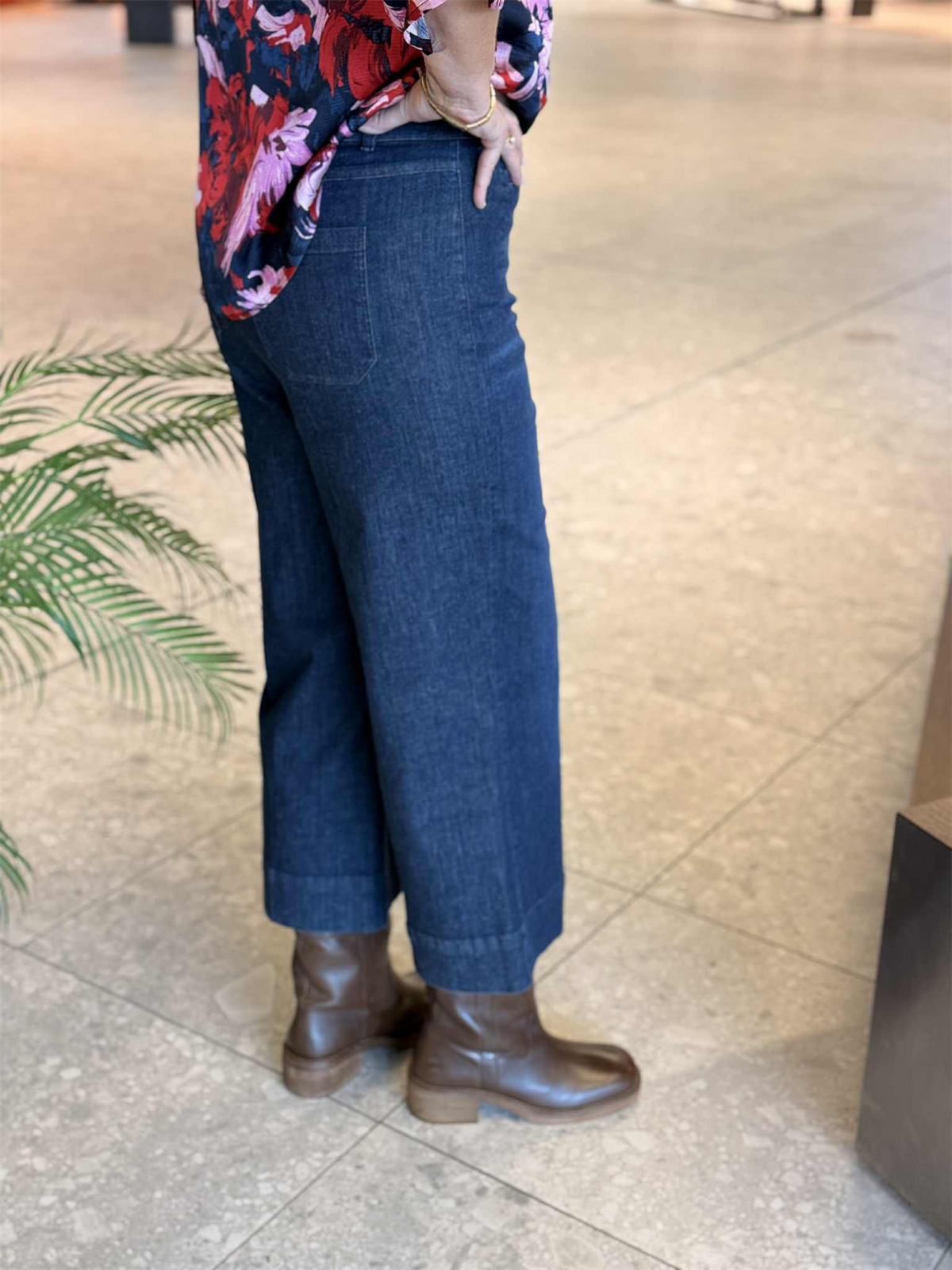 Robell Jeans Debby 68cm Marine