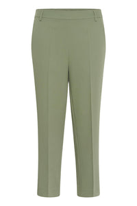 KAsakura HW Cropped Pants Sea spray