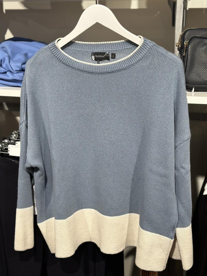 Genser SkyBlue/Offwhite