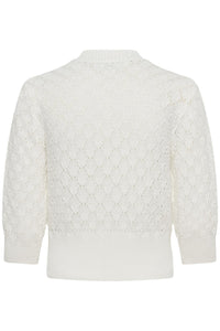 KAkathrine Knit Cardigan White