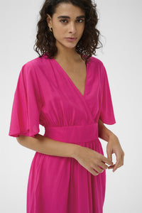 KAsirenaa Short Dress Beetroot Purple