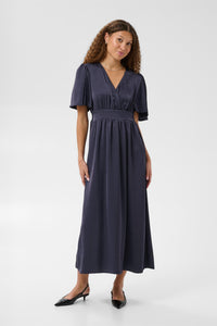 KAgunhild Long Dress - Graphite