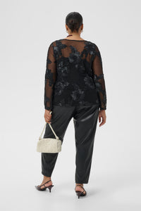 KCjuliana Top Black Deep