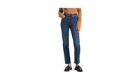 Levis 724 High Rise Straight Blue Wave Dark