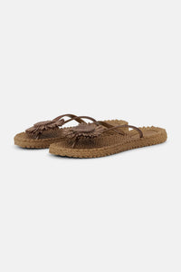Flip Flop w. Flower Mocca