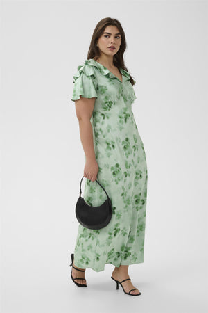 KCjamie Frill - Dress Dusty Green