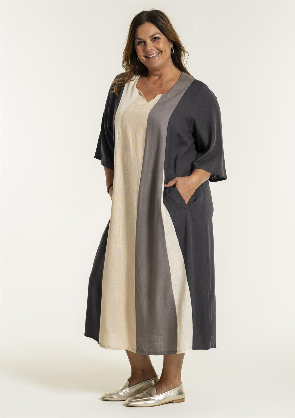 GFlora Dress Grey Mix