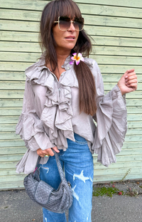 Bluse Ida Mud