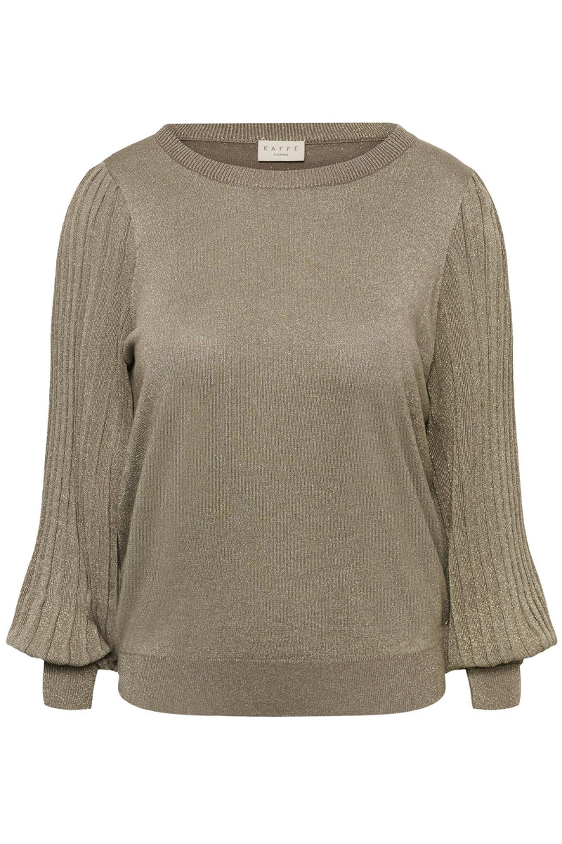 KCregitta Pleat Knit Pullover Morel