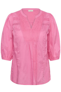 KCkarlia 3/4 SL Blouse Pink Frosting