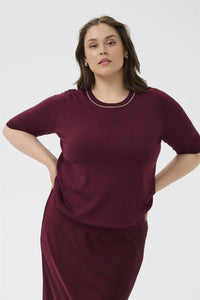 KCcarla Knit Pullover Windsor Wine
