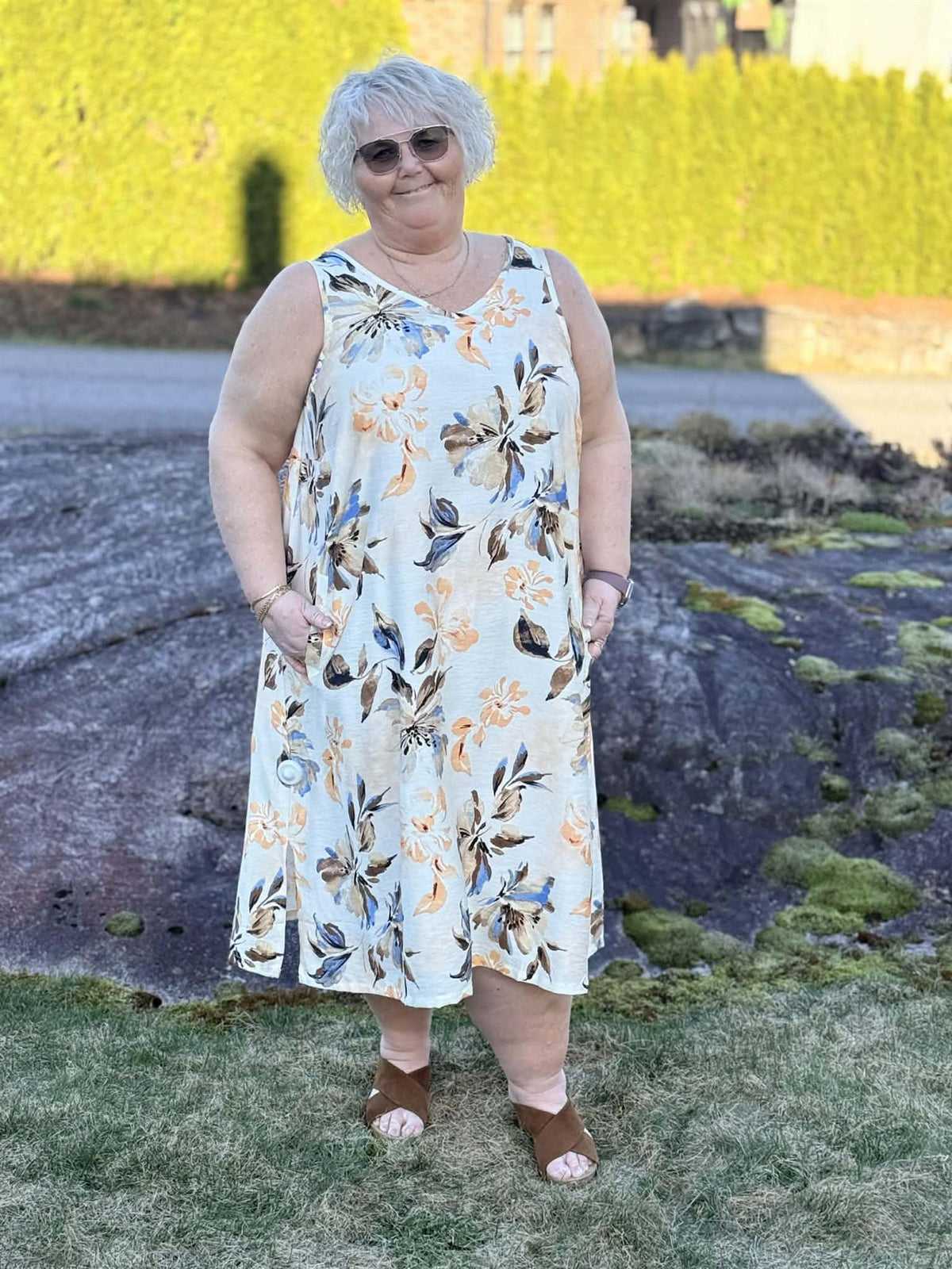 Kjole Freya Navy