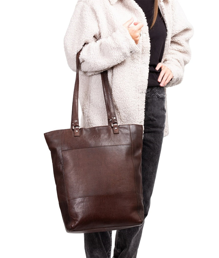 Veske Tiramisu Tall Shopper Brown