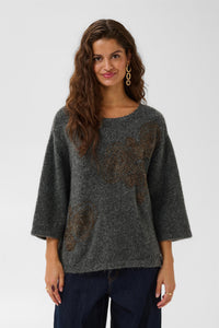 CRCelica Pullover - Grey Melange