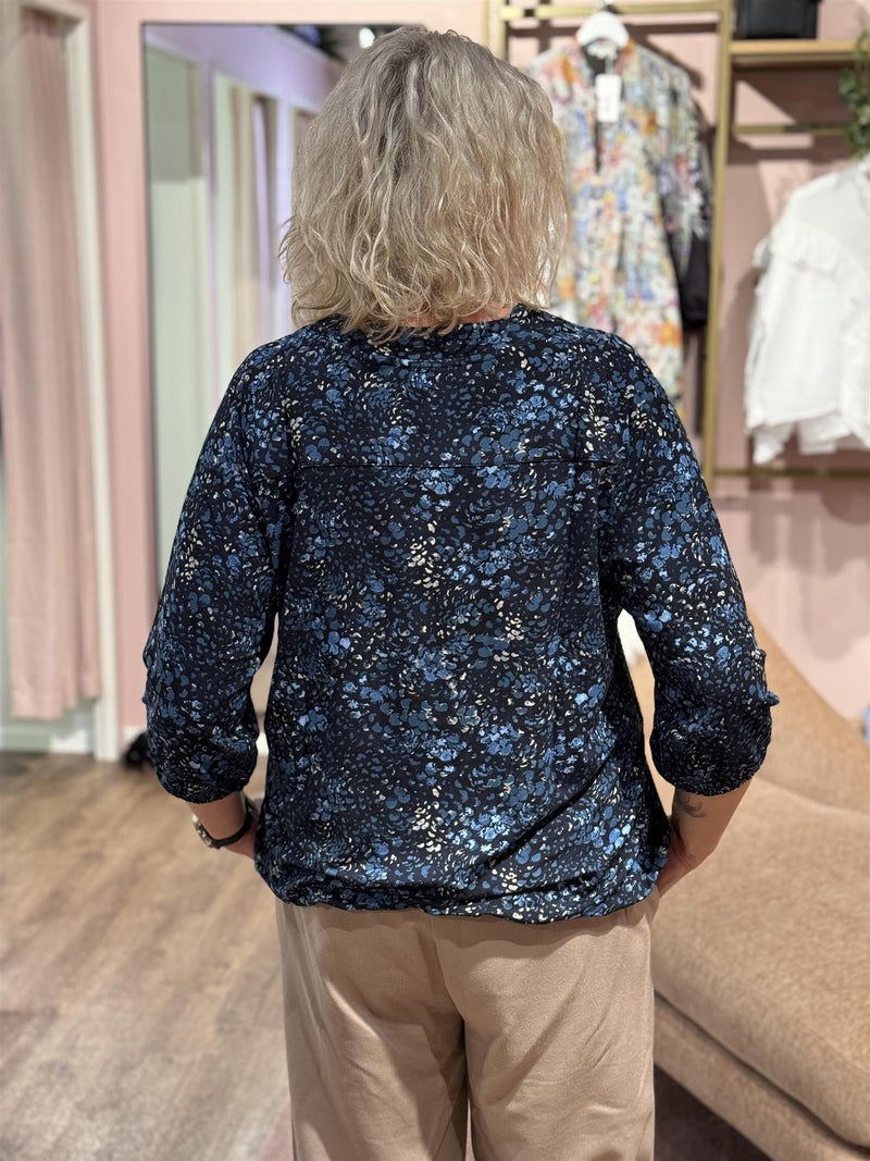 Bluse Sylva Stone True Blue