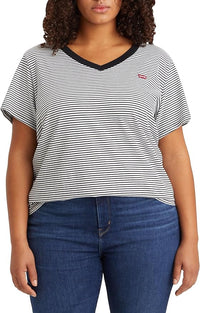 Levis T-shirt Raita Stripe V-neck