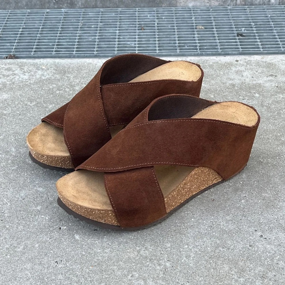 Frances Sandal Marrone