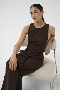 KAlima HW Pants - Coffee Bean