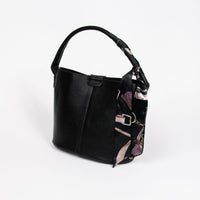 Ibelin liten bucketbag - Sort