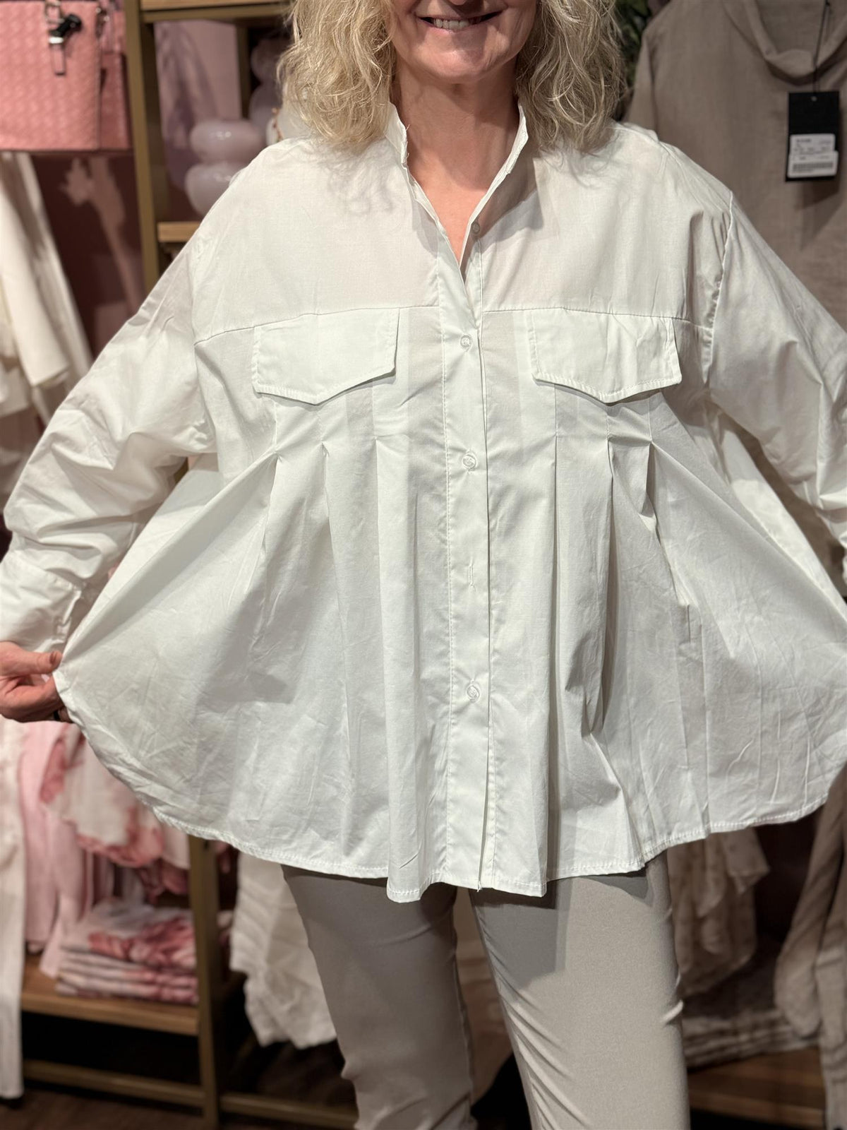 MdcVera Shirt White
