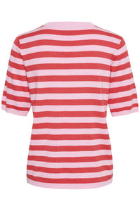 KAlizza Striped Knit Pink