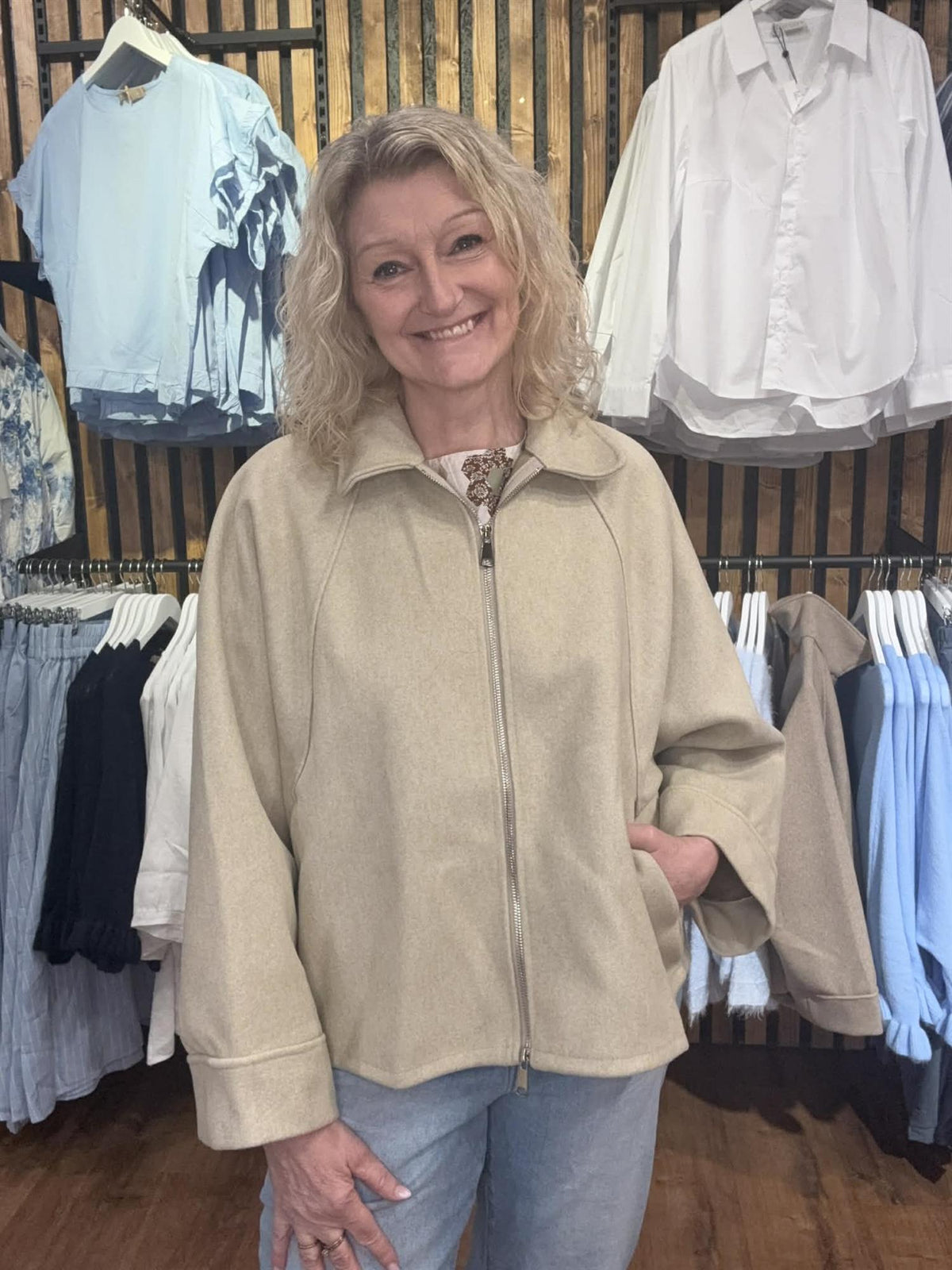 MdcJulia Jacket Beige