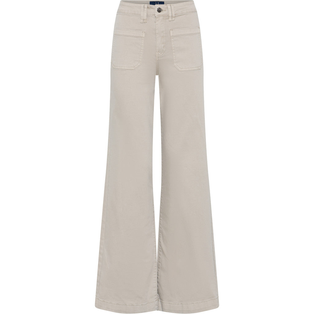 New Tutti Wide Twill Jeans Sand SS26