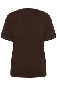KClizzy Boatneck Pullover Coffee Bean