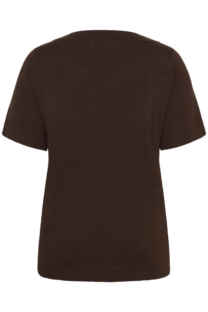 KClizzy Boatneck Pullover Coffee Bean