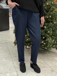 Bukse Cherry Berry Jeans Dark Blue