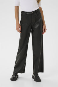 KAmikka PU Jeans Black Deep