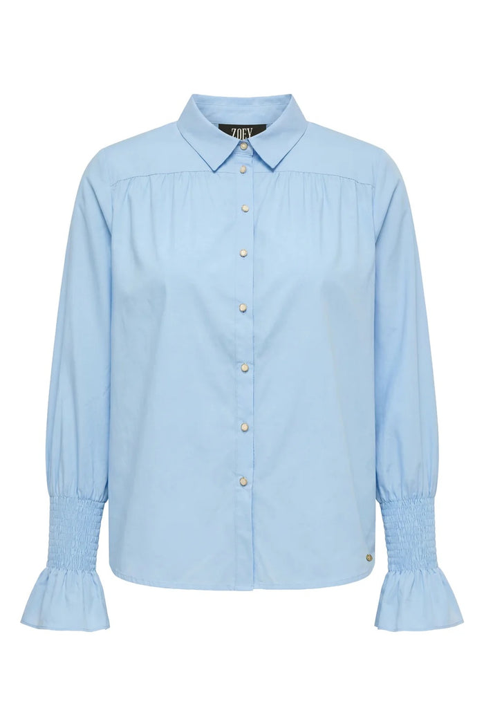 Emilee Shirt - Dove Blue