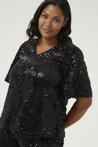 KCnicoleen Sequin Blouse