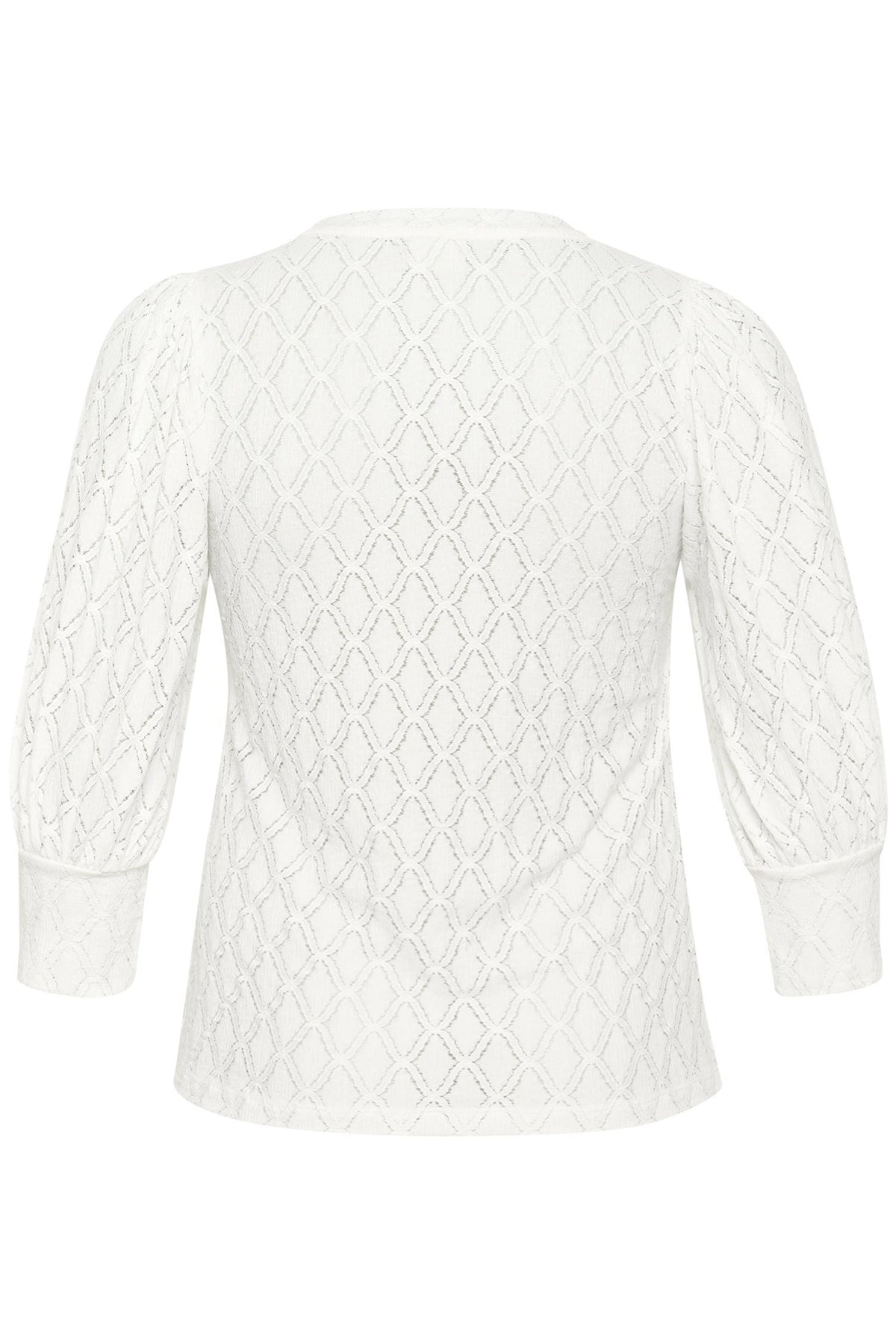 KCtia Lace Blouse Chalk