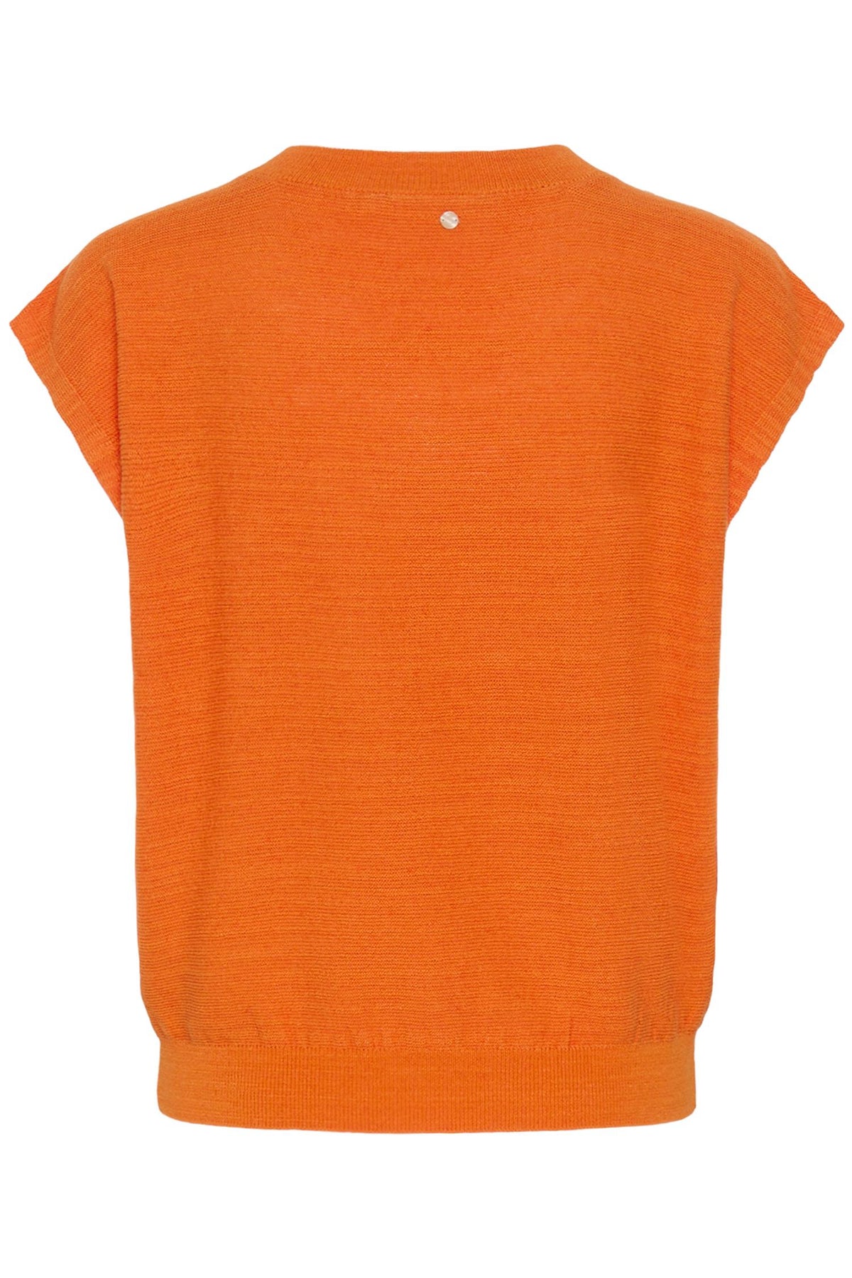 CREvisa Knit Blouse Celosia Orange
