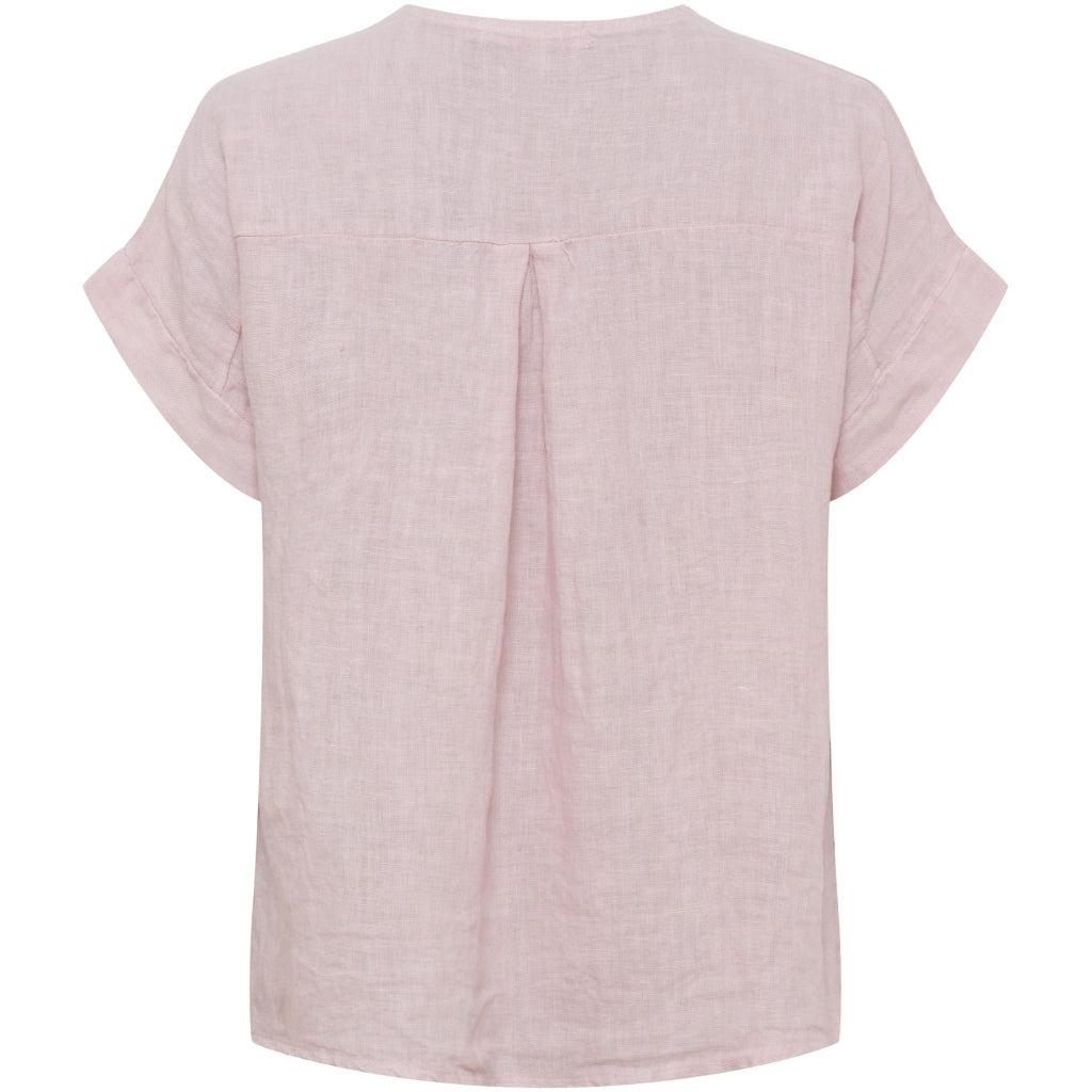 MdcSantina Bluse LIN Rosa